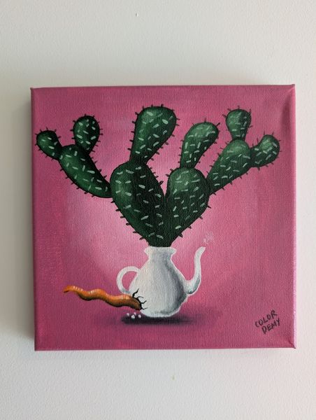 Cactus Monster - Teapot