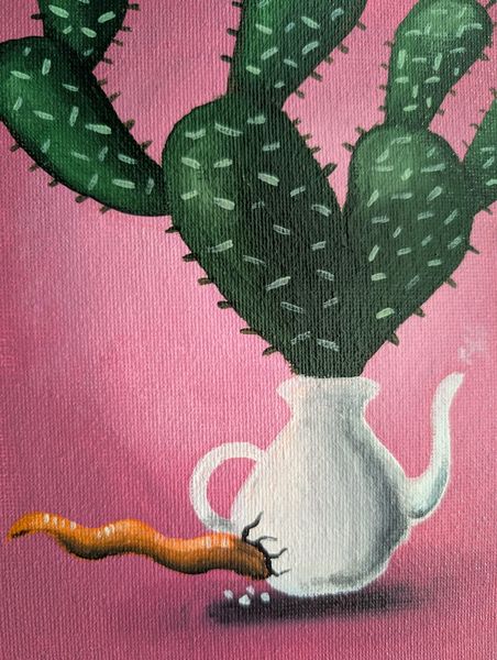 Cactus Monster - Teapot