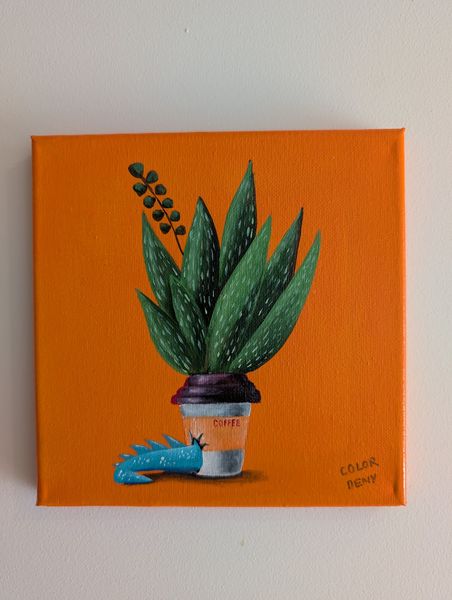 Cactus Monster - Coffee Cup