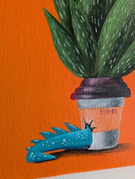 Cactus Monster - Coffee Cup